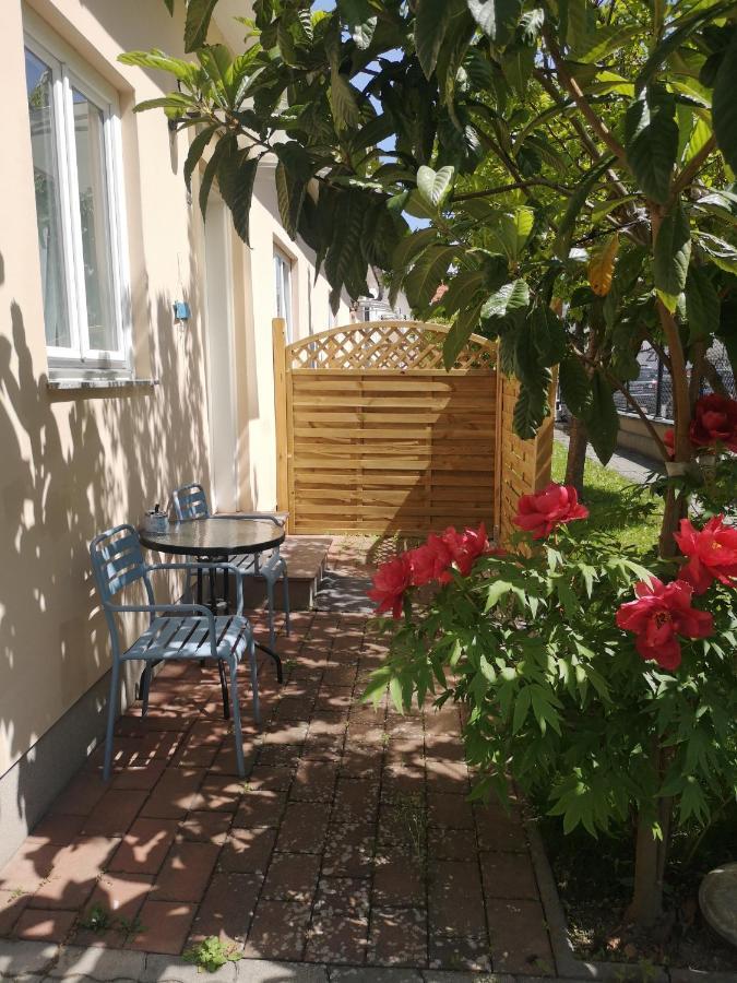 Kleine Ferienwohnung mit Garten Baden Exterior foto