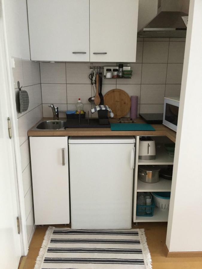 Kleine Ferienwohnung mit Garten Baden Exterior foto
